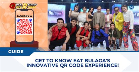 eat bulaga qr code scanner|‘Eat Bulaga!’ 44th anniversary .